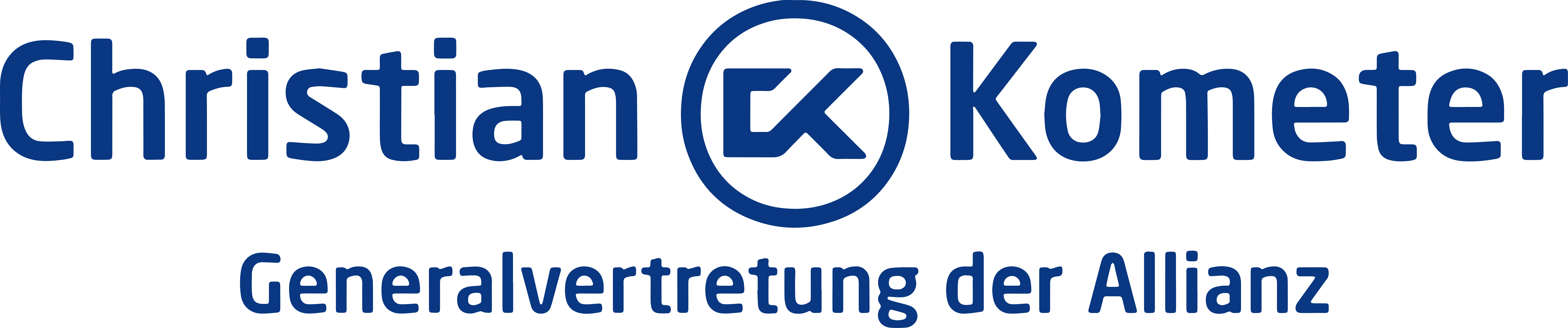 Logo Christian Kometer Blau